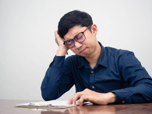 how to overcome the midyear slump that can be seen in the frustration exhibited by the person in the picture?
